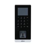 Lettore standalone Wi-Fi IP65 con display e touch, card 13.56 MHz, impronte, pswd