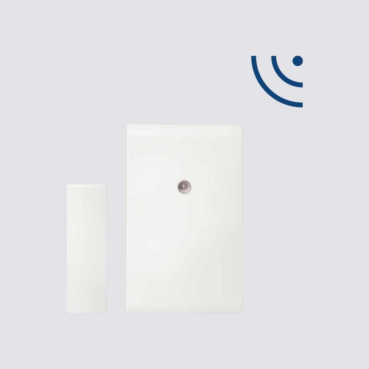 Air2-MC200/SB Contatto magnetico via radio bidirezionale in contenitore termoplastico BIANCO. - immagine 1