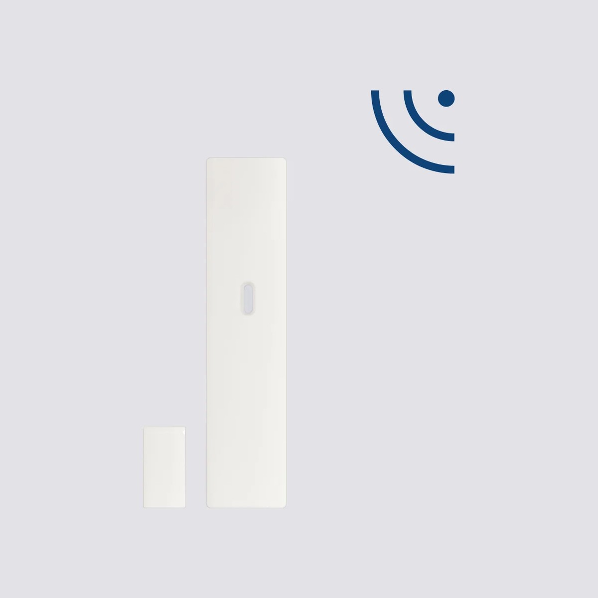 Air2-MC300/B Contatto magnetico via radio bidirezionale in contenitore termoplastico BIANCO. - immagine 1