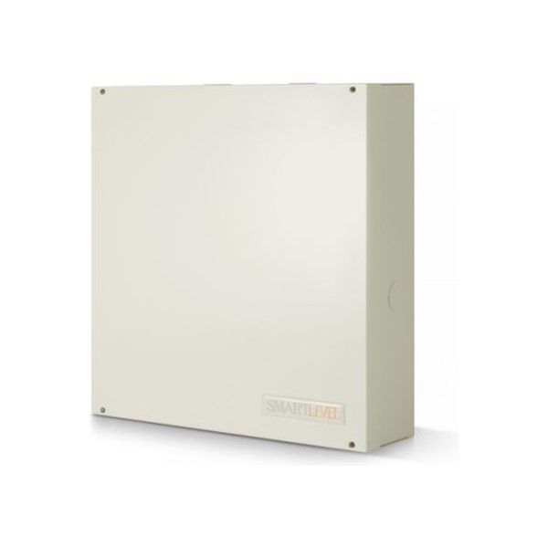 Alimentatore Switching 13,8V@2,5A + 1,2A per ricarica batteria in contenitore metallico.