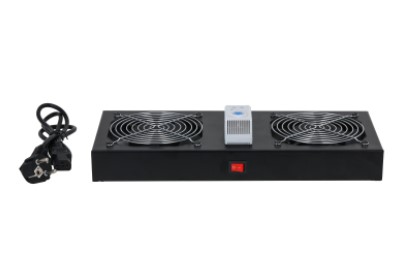 CFT02 Fan a 2 unità per cabinet 6/9/12U - immagine 1