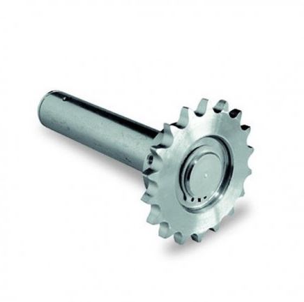 CRA1 Albero con pignone a 18 denti Ø albero 25,4 mm Ø int. corona 25,4 mm - immagine 1