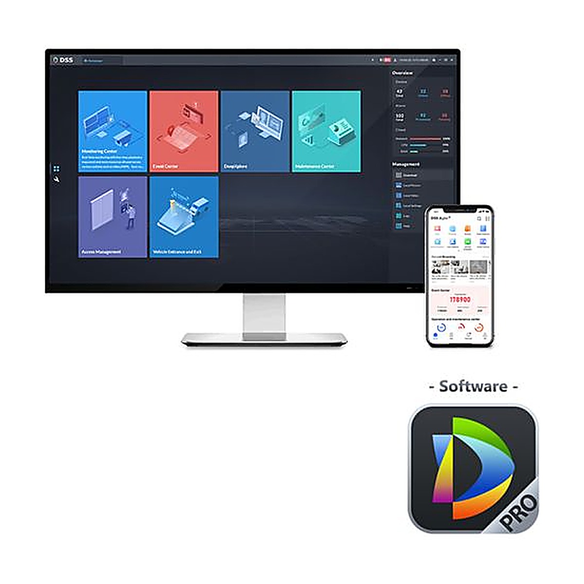 DSSPRO8-EXTDATABASE Licenza DSS Pro 8 per estensione database su server esterno - immagine 1