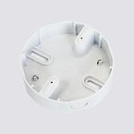 Base profonda, in combinazione con EB0010 o EB0020. Predisposizione ingresso tubazione esterna con raccordo scatola/tubo ø 20mm .