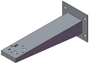EXB109 Staffa a parete explosion-proof - immagine 1