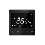 Termostato da incasso Fan2-Control per ventilconvettori a 2 tubi Z-Wave, nero