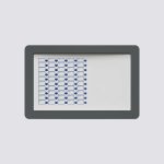Modulo frontale dotato di 50 LEDs a tre colori programmabili. Solo per centrali PREVIDIA216R, ULTRA216R & ULTRAVOX-R