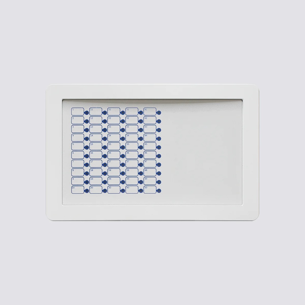 FPMLED-L Modulo frontale dotato di 50 LEDs a tre colori programmabili. Solo per centrali PREVIDIA216, ULTRA216 & ULTRAVOX - immagine 1