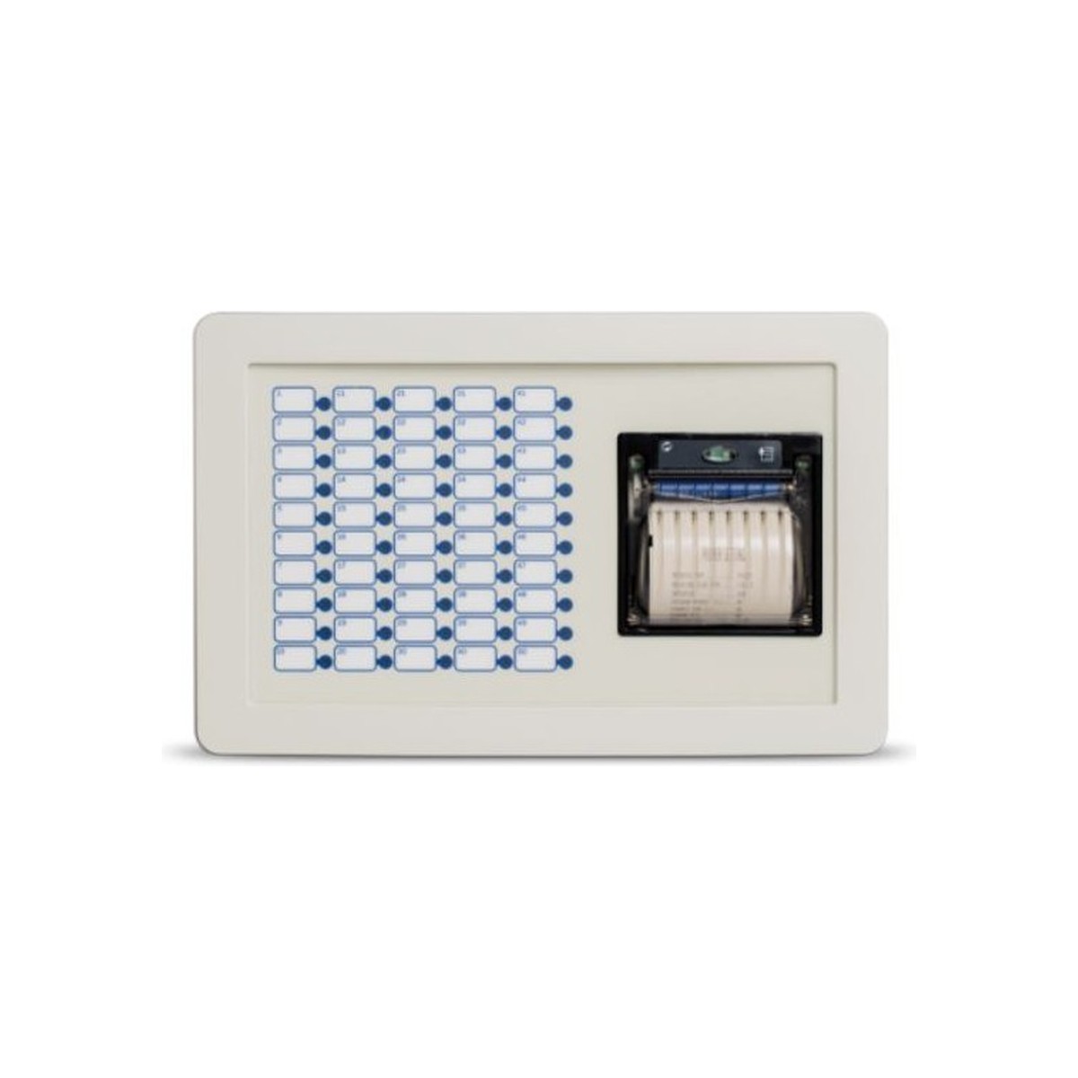 FPMLEDPRN-L Modulo frontale dotato di 50 LEDs a tre colori programmabili e stampante termica. Solo per centrali PREVIDIA216 - immagine 1