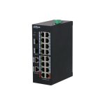 Switch hardened unmanaged 20 porte Gigabit (16 PoE <190 W) DinR