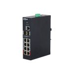 Switch hardened managed 10 porte Gigabit (8 PoE <110 W)