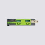 Modulo interno 2 Loop (240 indirizzi per loop). Connessione su barra CANDRIVE.