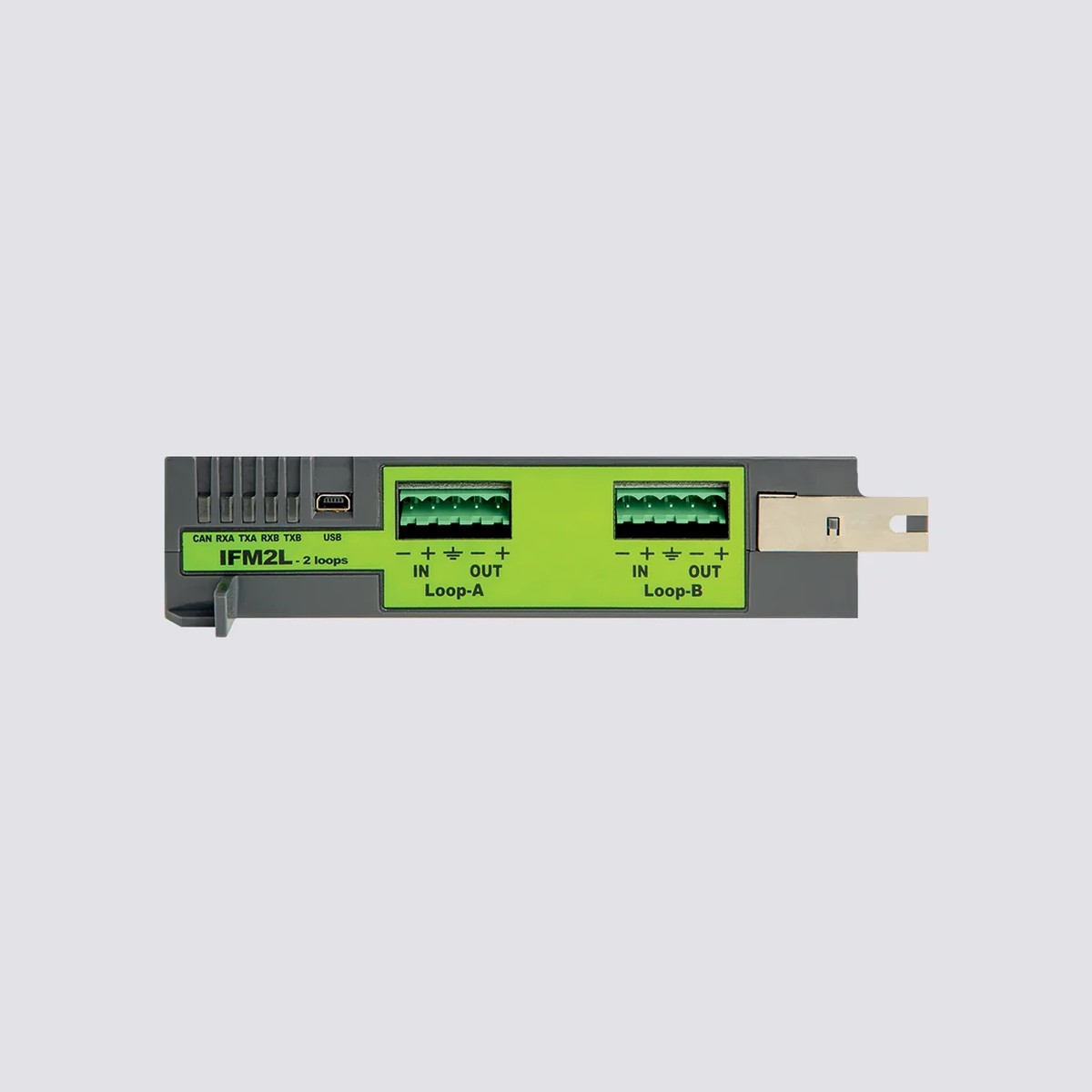IFM2L Modulo interno 2 Loop (240 indirizzi per loop). Connessione su barra CANDRIVE. - immagine 1