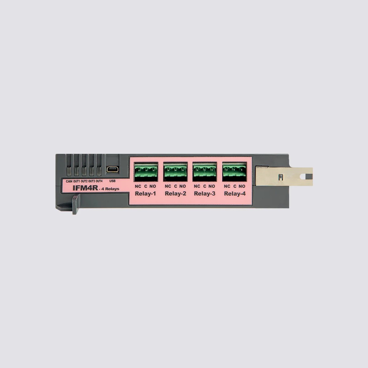 IFM4R Modulo Interno 4 uscite relè. Connessione su barra CANDRIVE. - immagine 1