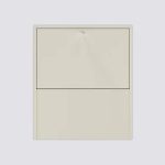 Porta documenti per PREVIDIA-COMPCAT & MICRO LARGE, colore grigio, finitura in vernice goffrata