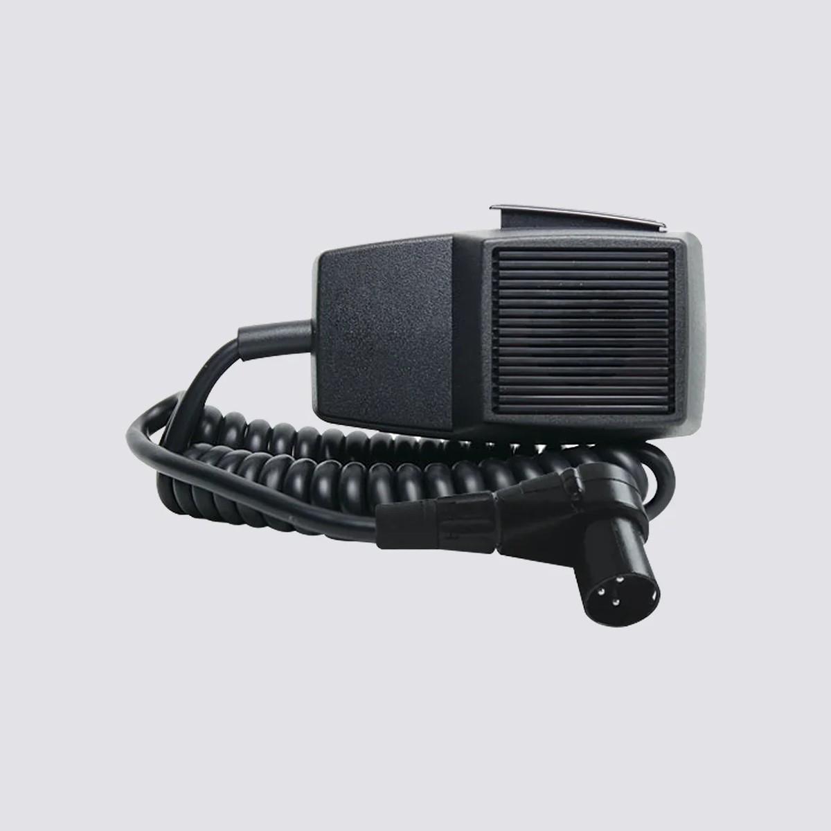 IPG-PTT Microfono PTT per l’utilizzo sul pannello frontale o con basi microfoniche di emergenza IPGExx. Connettore XLR 90°. - immagine 1