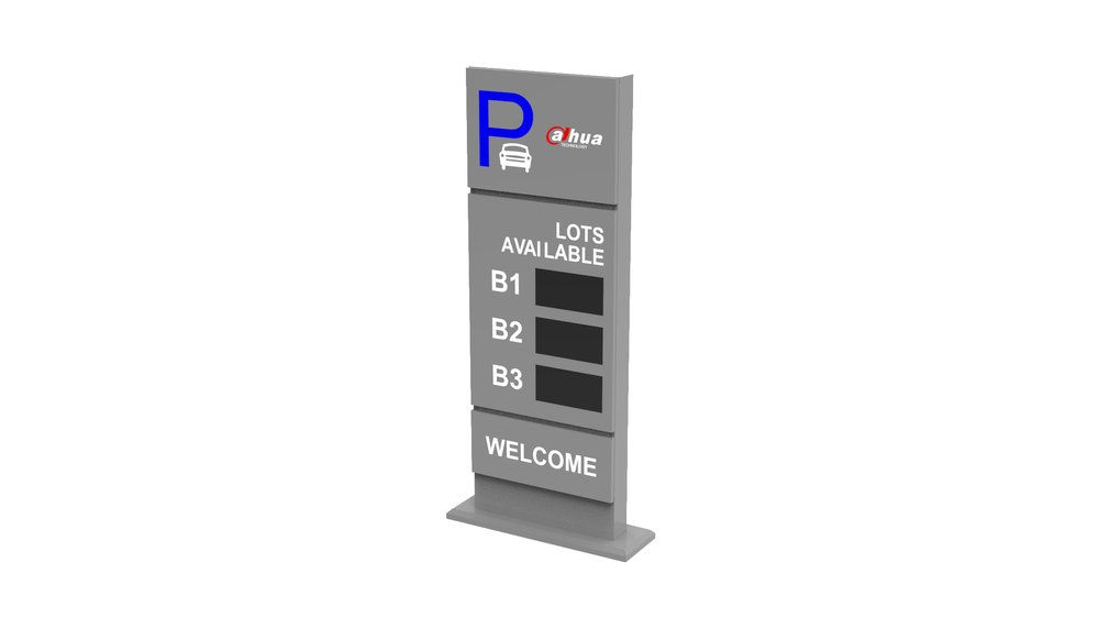 IPMPGI-231AB Pannello LED parking spot esterno 3 layer x4 cifre - immagine 1