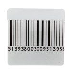 Etichetta RF barcode 4x4 cm