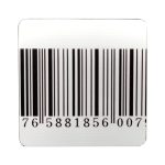 Etichetta RF barcode 5x5 cm