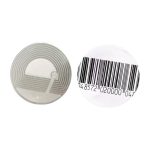 Etichetta RF Regular rotonda barcode 3.3 cm