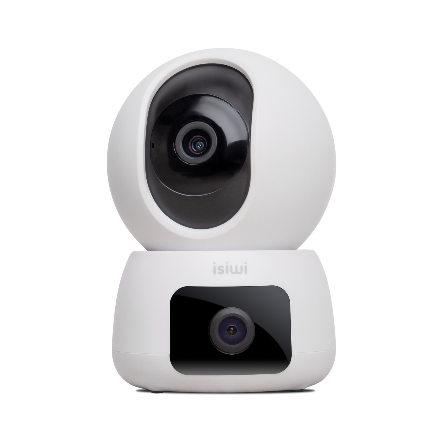ISW-DPI4M2 Telecamera Isiwi Wireless TWIN Doppia ottica 2K Dome motorizzata IR LED Audio Bidirezionale Sd Card Stand Alone - ISW-DPI4M2 - immagine 1