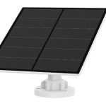 Pannello Solare Isiwi SOLAR3  ISW-PLS3  per alimentazione telecamera  con attacco Type-C. Compatibile con telecamere FRI+, REDI, REDI+