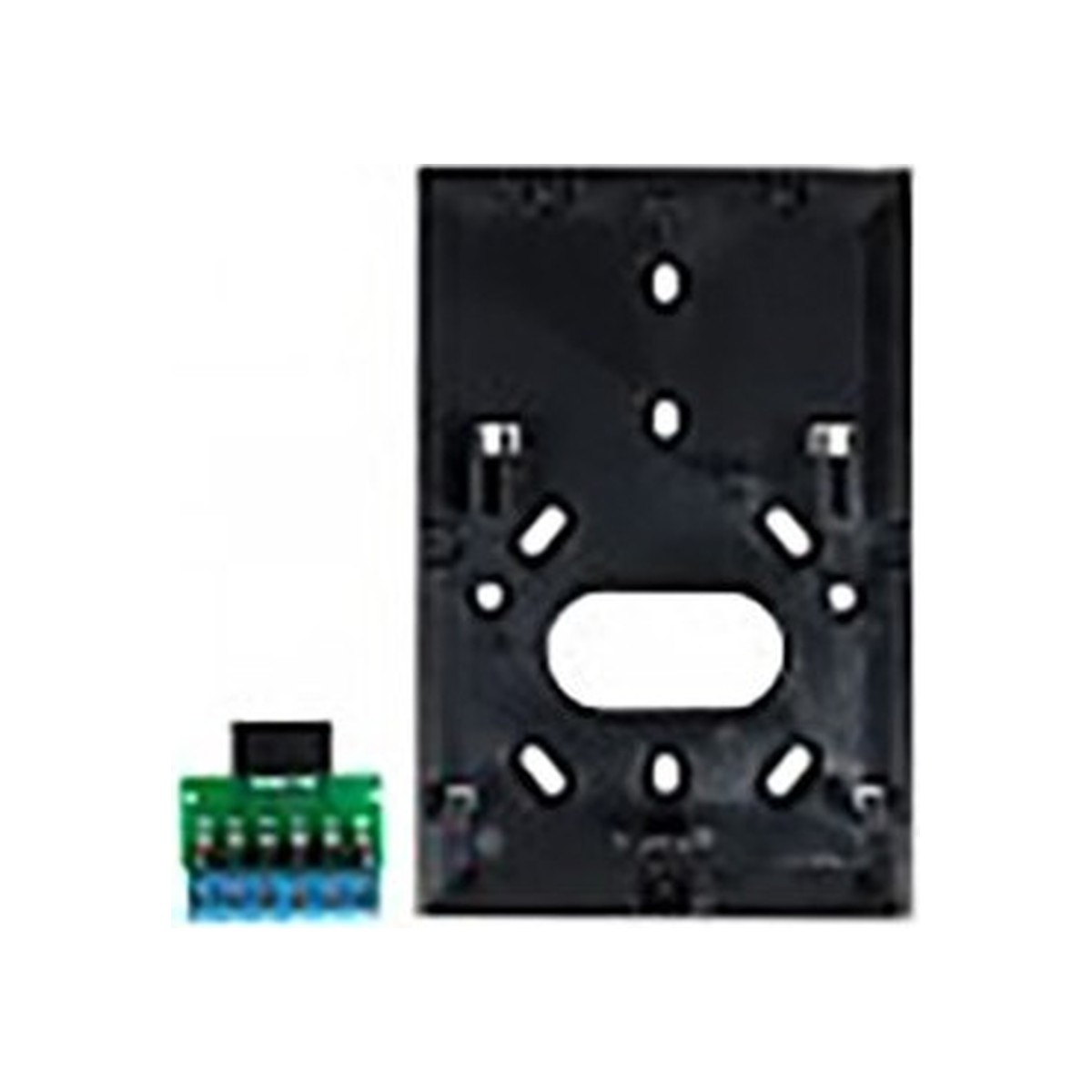 KB100-N Inim - Staffa di fissaggio nera e scheda morsettiera per Concept ed nCode. (conf. 10 pz.) - immagine 1