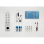 Tastierino biometrico Tedee Keypad PRO bianco con PIN e impronta digitale