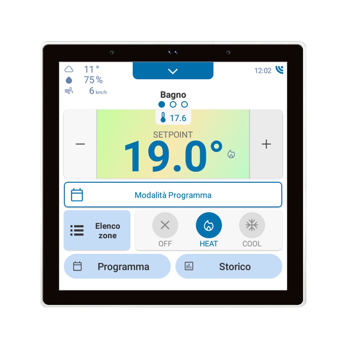 LCD4 Habbii LCD4 pannello touch 4" Wi-Fi per Fibaro e Yubii Habbii LCD4 pannello touch 4" Wi-Fi per Fibaro e Yubii