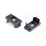 ORCA - Supporto MINI-COM Bticino serie Living International colore nero (moq. 20 pz.)