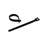 ORCA - Fascetta in velcro colore nero 12X2,5X200mm (conf. 50pz)