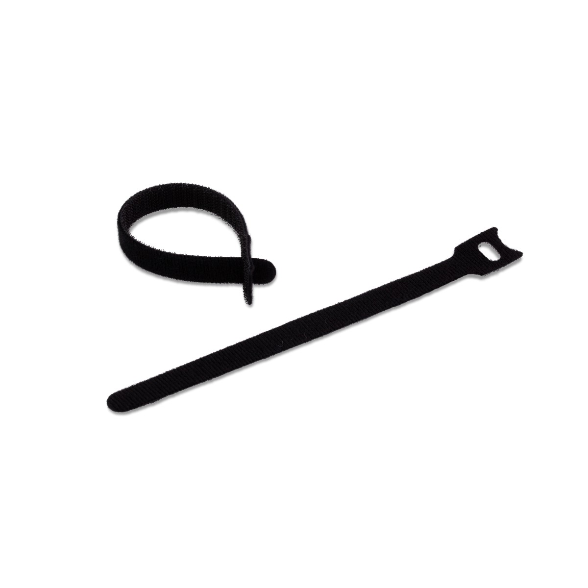 OC-ACC-550240-00 ORCA - Fascetta in velcro colore nero 12X2,5X200mm (conf. 50pz) - immagine 1