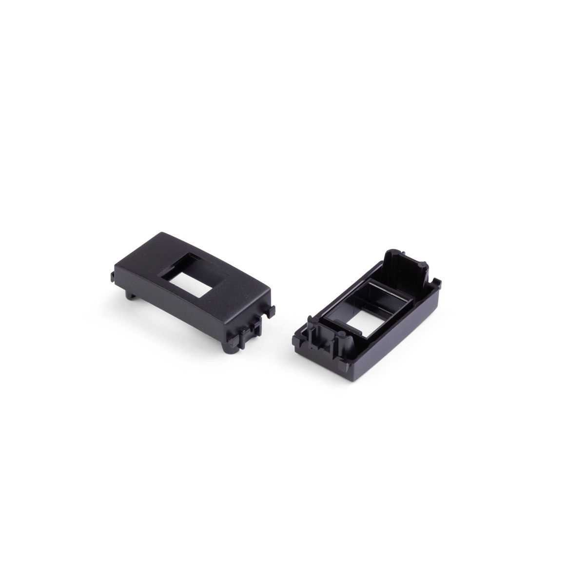 OC-ACC-786001-08 ORCA - Supporto MINI-COM Vimar serie Arkè colore nero (moq. 20 pz.) - immagine 1