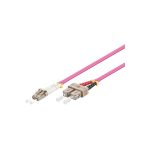 ORCA - Bretella ottica LC-SC DPX LSZH 50/125um OM4 L. 10 mt - MAGENTA