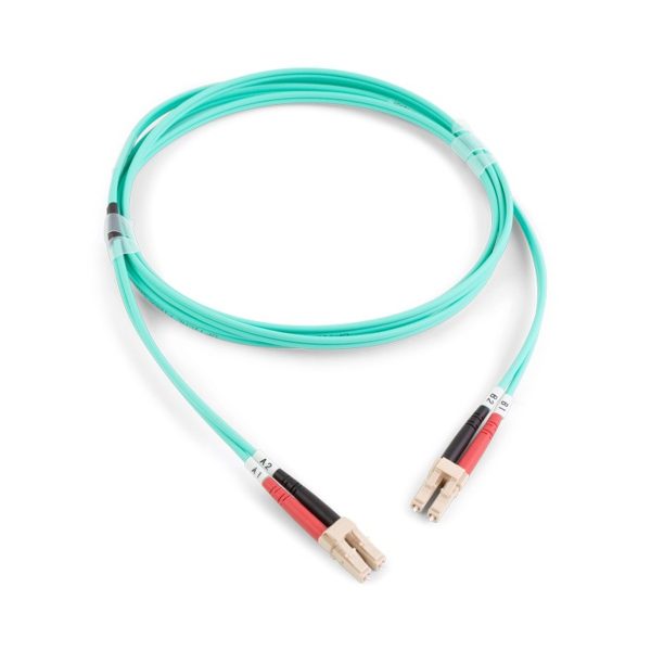 ORCA - Bretella ottica LC-LC DPX LSZH 50/125um OM4 L. 2 mt Acqua