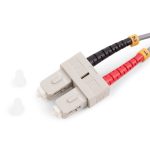 ORCA - Bretella ottica SC-SC DPX LSZH 62,5/125um OM1 L. 1 mt Grigio