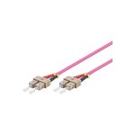 ORCA - Bretella ottica SC-SC DPX LSZH 50/125um OM4 L. 5 mt - MAGENTA