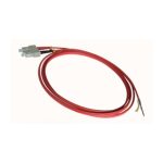 ORCA - Bretella ottica Armata HCR SC-SC DPX 50/125um OM2 LSZH nera L. 1 mt