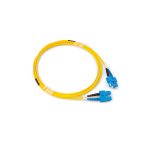 ORCA - Bretella ottica Armata HCR SC-SC DPX 9/125um OS2 LSZH nera L.  2 mt