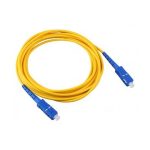 ORCA - Bretella Ottica G.657.A2 SC/APC -SC/APC Simplex LSZH giallo - 10m