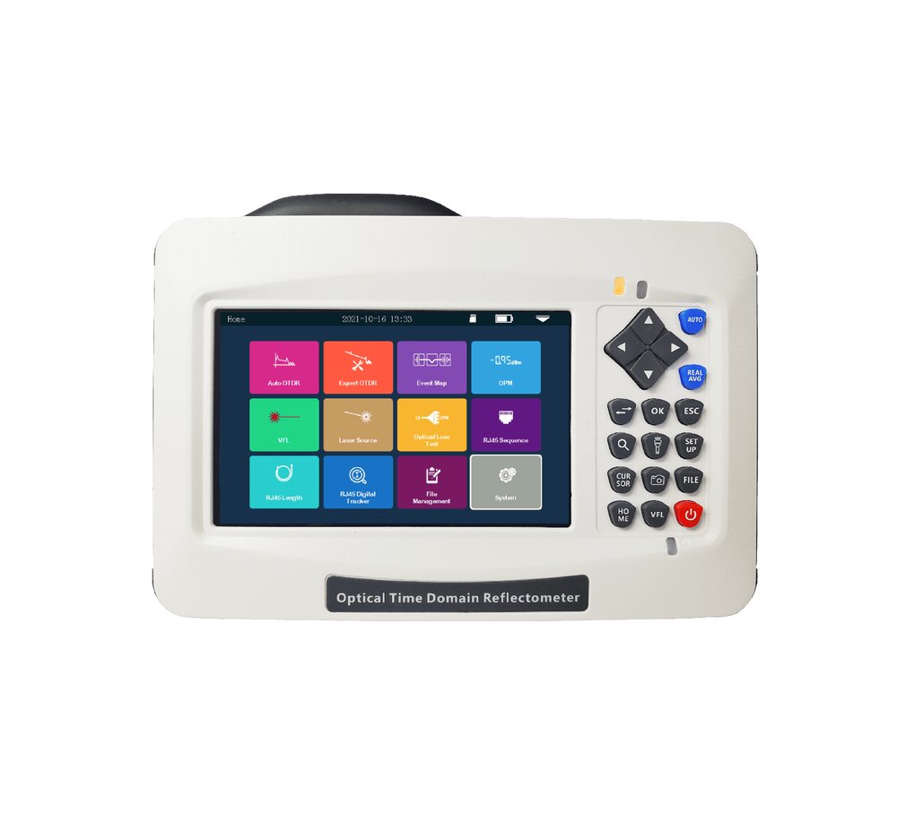 OC-FTL-OTDR-P ORCA - MINI OTDR touchscreen, 1310/1550 26/24dB, multifunzione VFL-OLS-OPM, interfaccia RJ45 - immagine 1