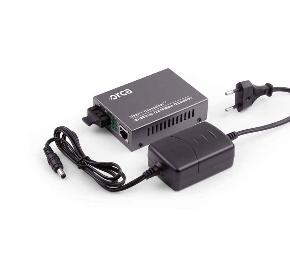 OC-LAN-482210-01 ORCA - Convertitore Fast Ethernet MM 100BaseT-FX, ST - immagine 1