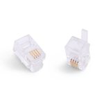 ORCA - Plug a 4 posizioni non schermato per cavo trefolato (moq. 50 pz.)