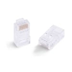 ORCA - Plug a 8 posizioni non schermato per cavo trefolato Cat6 (moq. 50 pz.)
