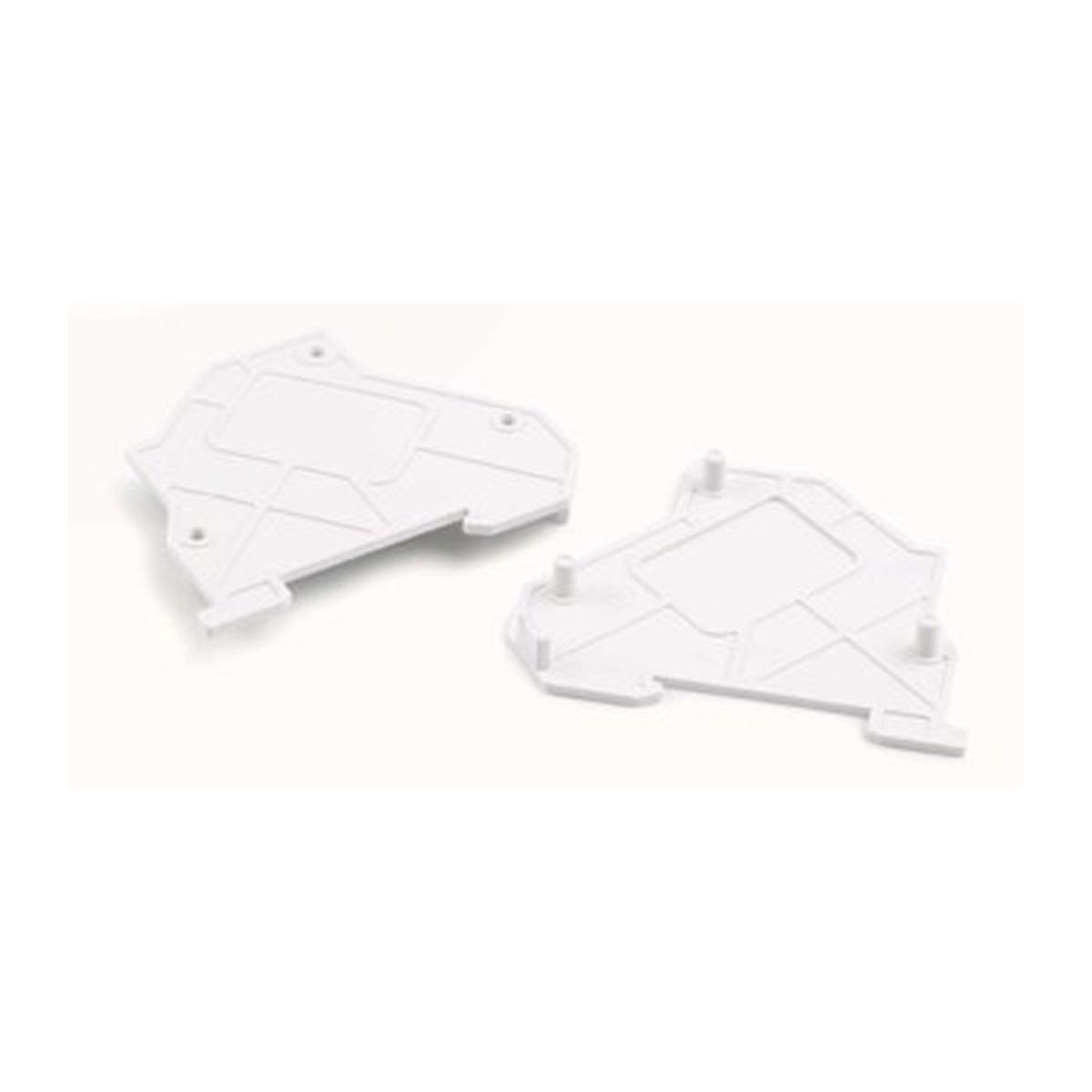 OC-PLT-250010-02 ORCA - coperchio laterale per adattatore guida DIN OC-PLT-250011-02 - immagine 1