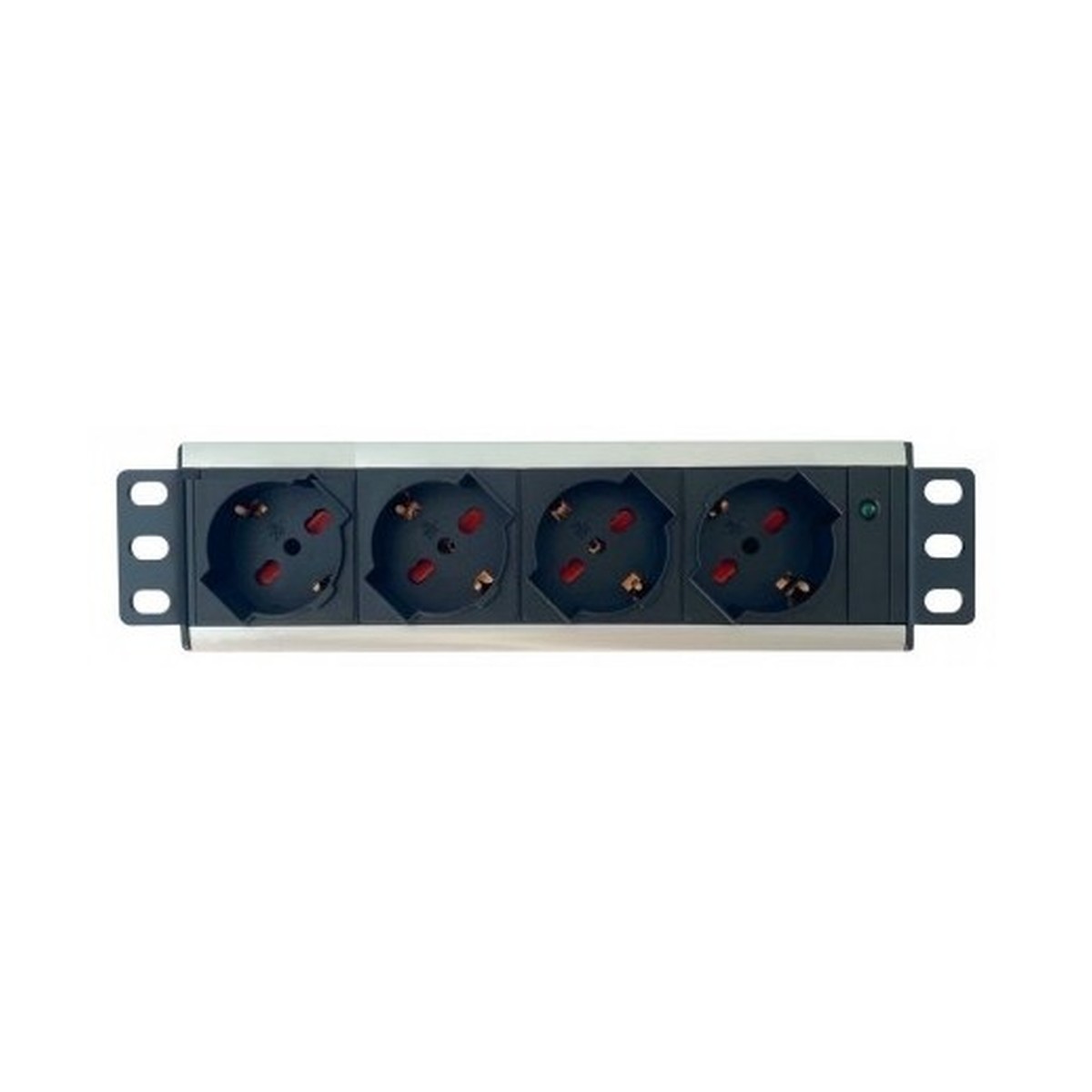 OC-PWR-475000-04 ORCA - Canalina alimentazione 4 prese multistandard, per armadio di Sicurezza o 10" - immagine 1