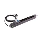 ORCA - 9 prese Multistandard 16A Montaggio 19"- Interno