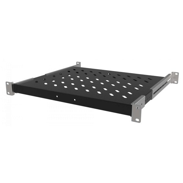 ORCA - Ripiano estraibile prof. 600 per rack 800, 2U, fissaggio 2 montanti + rinforzo, port. 40 KG
