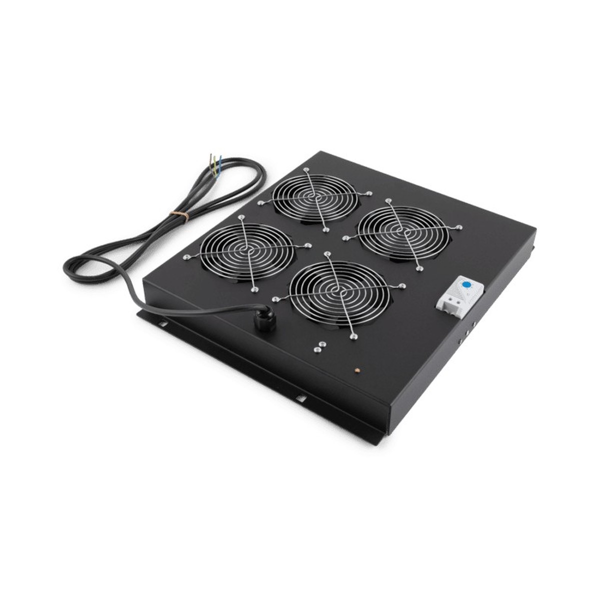 OC-RAC-550100-04N ORCA - Gruppo 4 ventole da tetto per armadio Linea N da pavimento con griglia di protezione - immagine 1