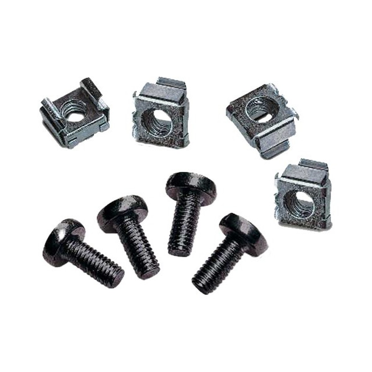 OC-RAC-550230-01N ORCA - Kit 50 viti e dadi oscillanti M6 - colore nero - immagine 1